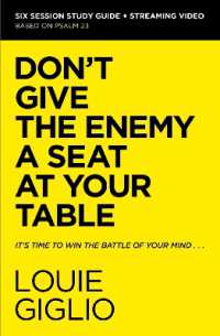 Don't Give the Enemy a Seat at Your Table book cover by Lysa TerKeurst